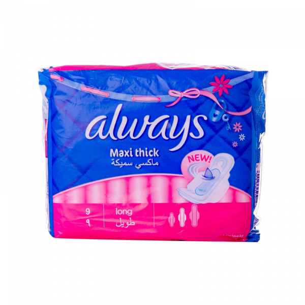 9-serviettes-hygieniques-maxi-thick-long-always